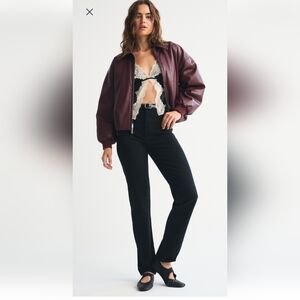 AF 90s Straight Ultra High Rise In Black